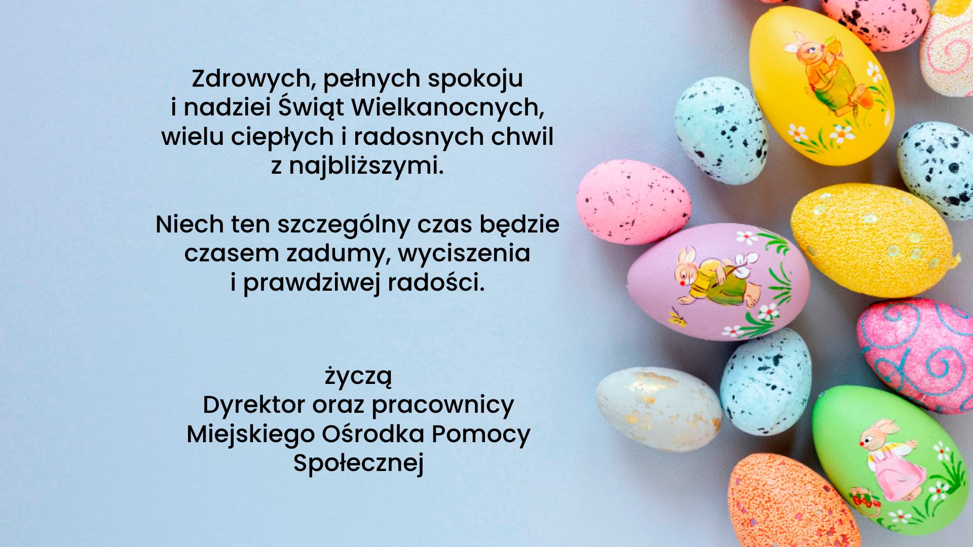 Najserdeczniejsze życzenia Wielkanocne